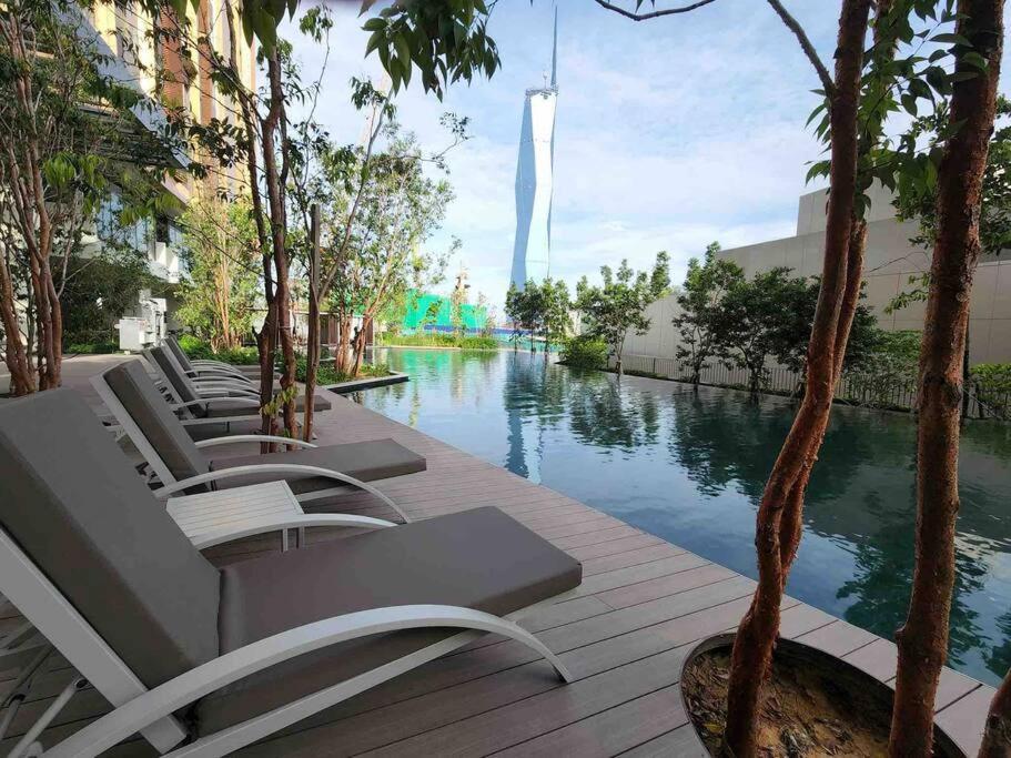 דירות קואלה לומפור Infinity Pool/ Lucentia Bbcc, Near Lalaport, Pnb118, Klcc מראה חיצוני תמונה